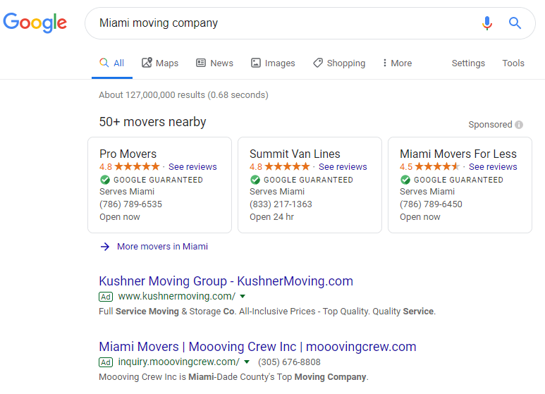 Google Local Service Ads