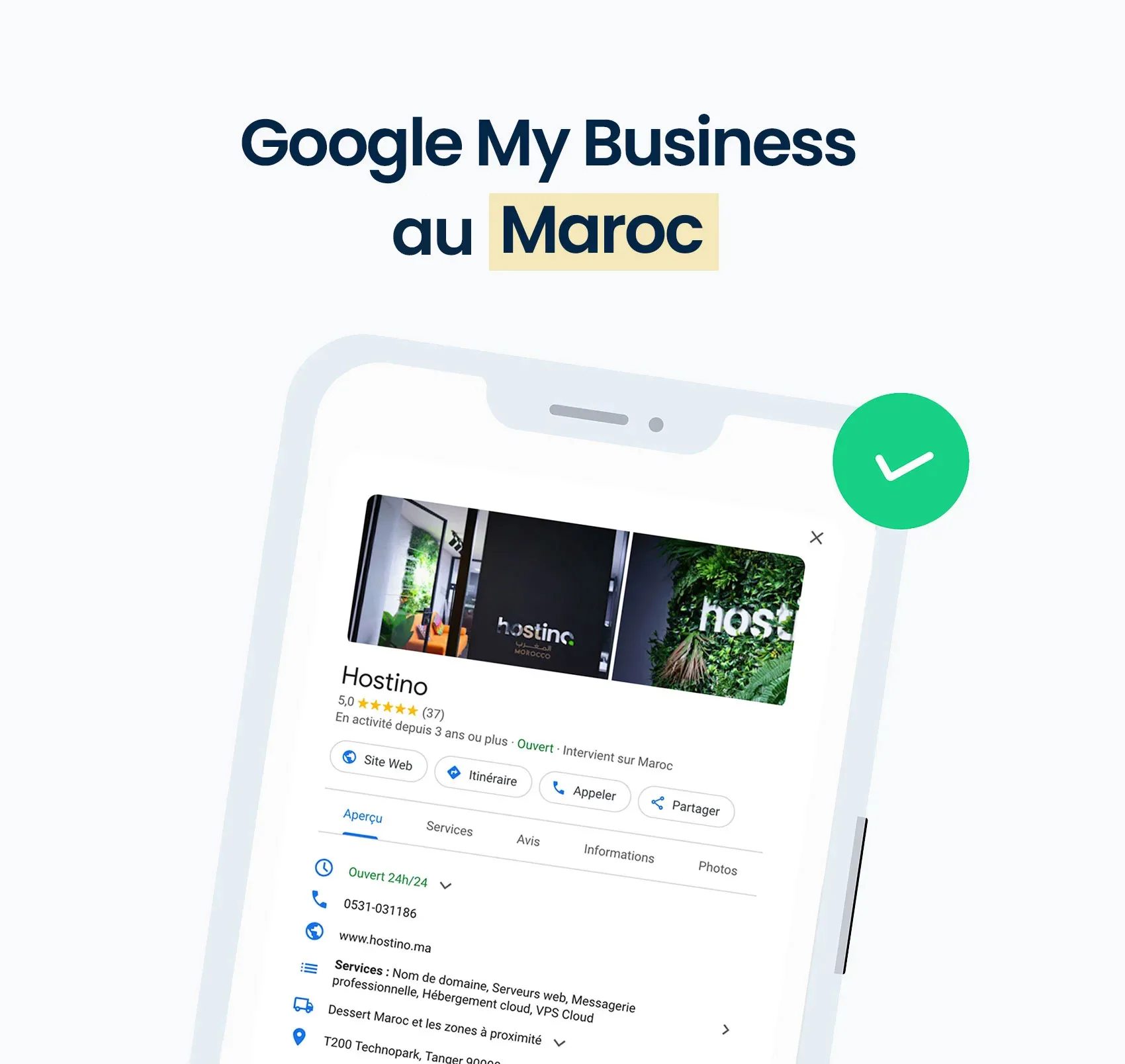 Google mon entreprise maroc