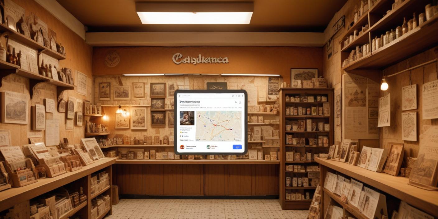 SEO local pour restauration Casablanca