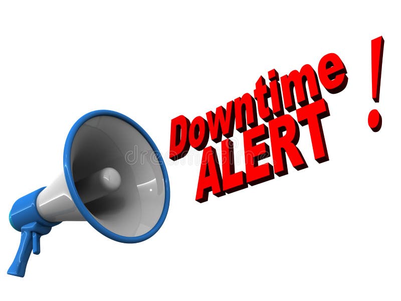 Alertes des temps d'arrêt