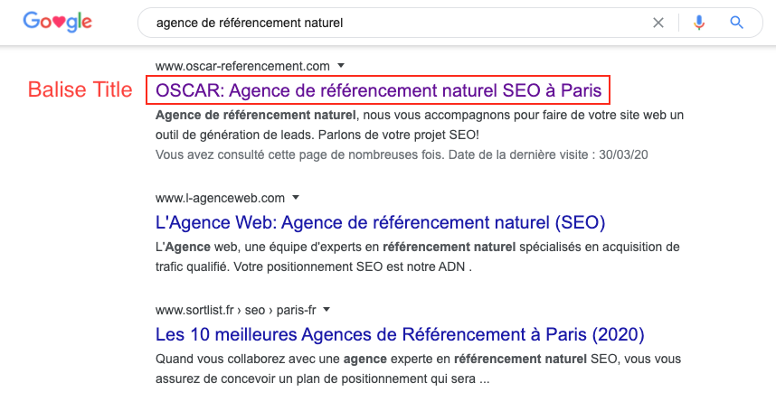 Balise Titre Optimisée: Guide EXCEPLAGE LES Entrepri ...