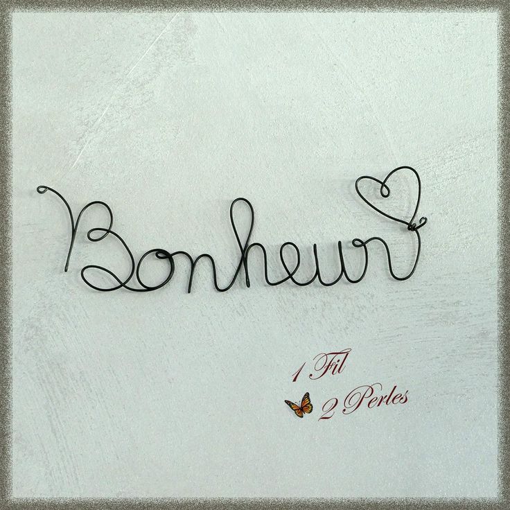 bonheur écriture