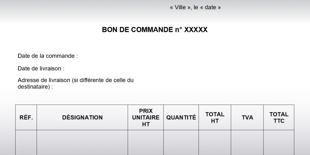 Bons de Commande : Exemples et Bonnes Pratiques