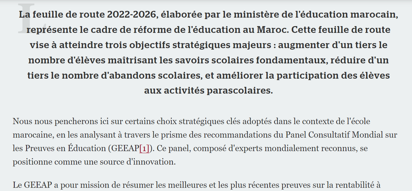 Caractère Textes : Optimisation pour le Maroc en 2026