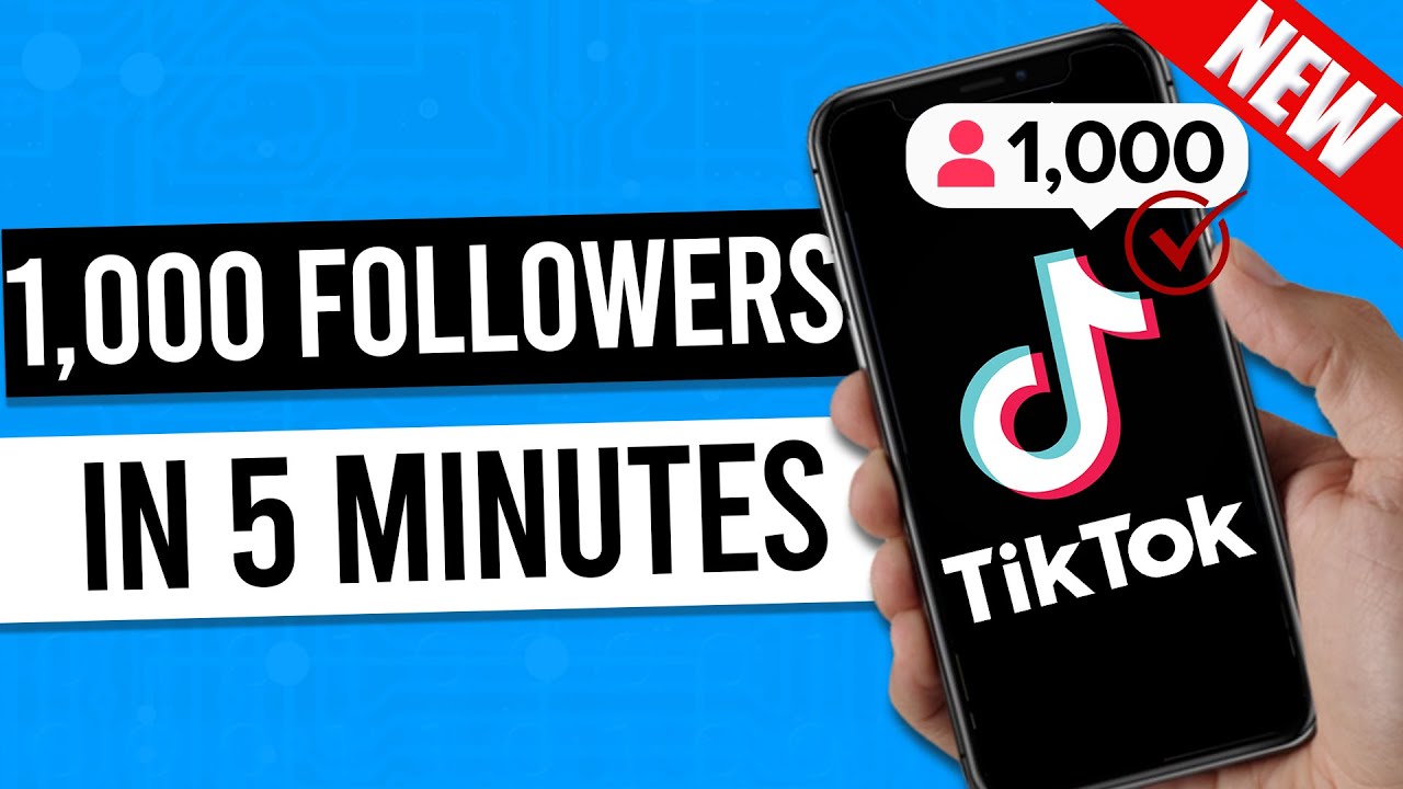 Commentaire Avoir 1K Abonnés sur TikTok en 5 Minutes