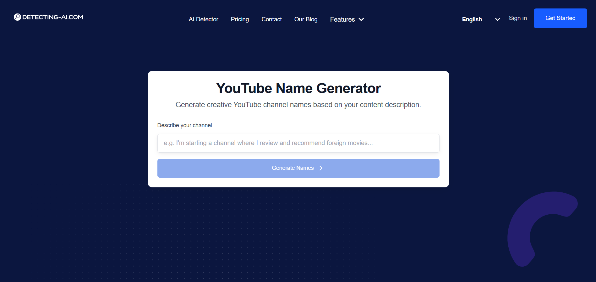 Créateur de noms pour YouTube : Boostez votre présence ...