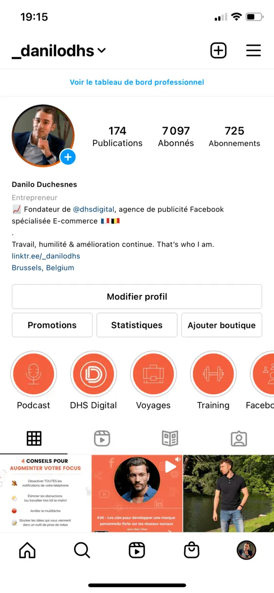 Créer une citation bio Instagram courte et percutante