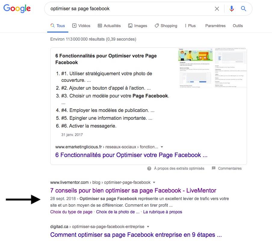 Découvrez le nombre de recherches par mot-clé : Optimis...