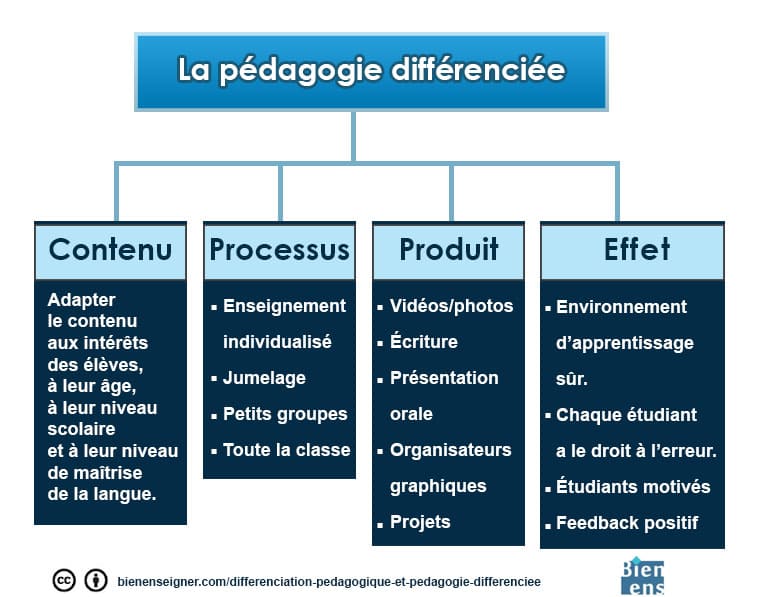 Différenciation Contenu