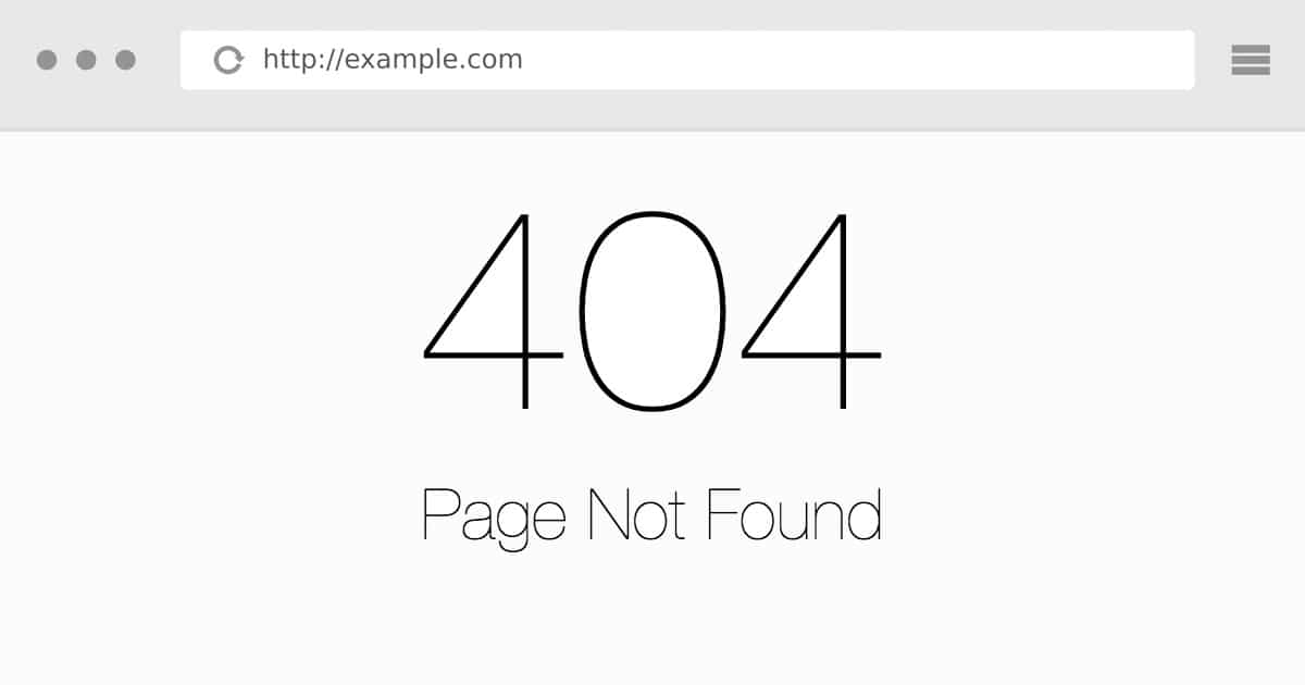 Erreurs 404 SEO