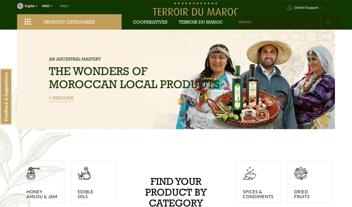 Marketplace Locale Maroc