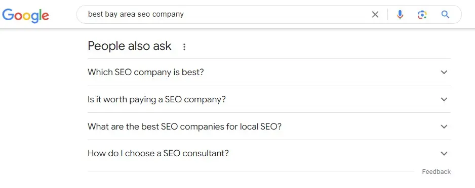PAA Google