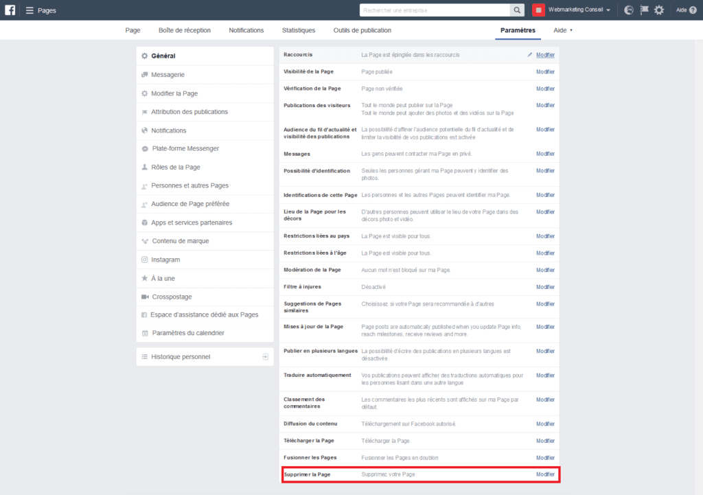 Supprimer une Page Pro Facebook : Guide Complet et Conseils
