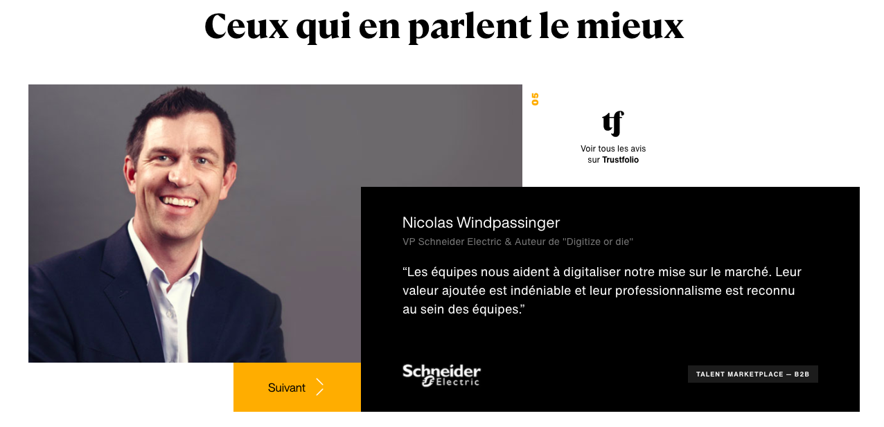Témoignage Clients