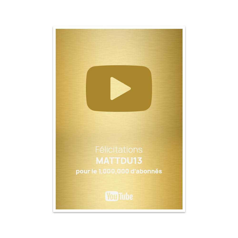 Trophée YouTube 1 Million : Tout Savoir
